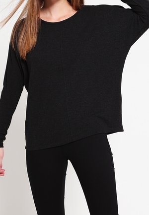 VILA, Langærmet T-shirt - black