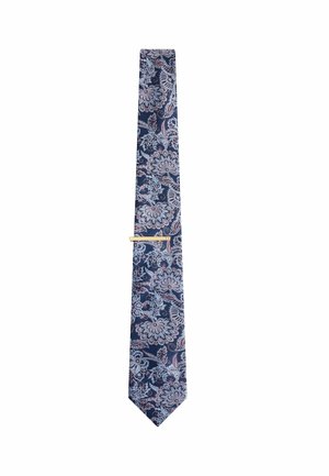 Next, DESIGN TIE AND TIE CLIP - Tie - navy