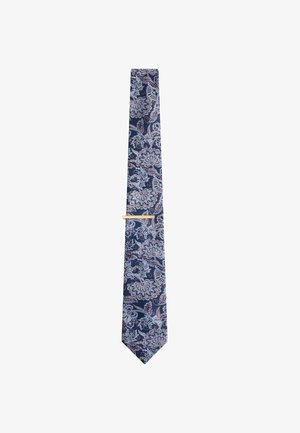 Next, DESIGN TIE AND TIE CLIP - Tie - navy
