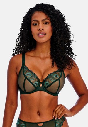 Freya LOVELAND - Sujetador con aros - deep emerald