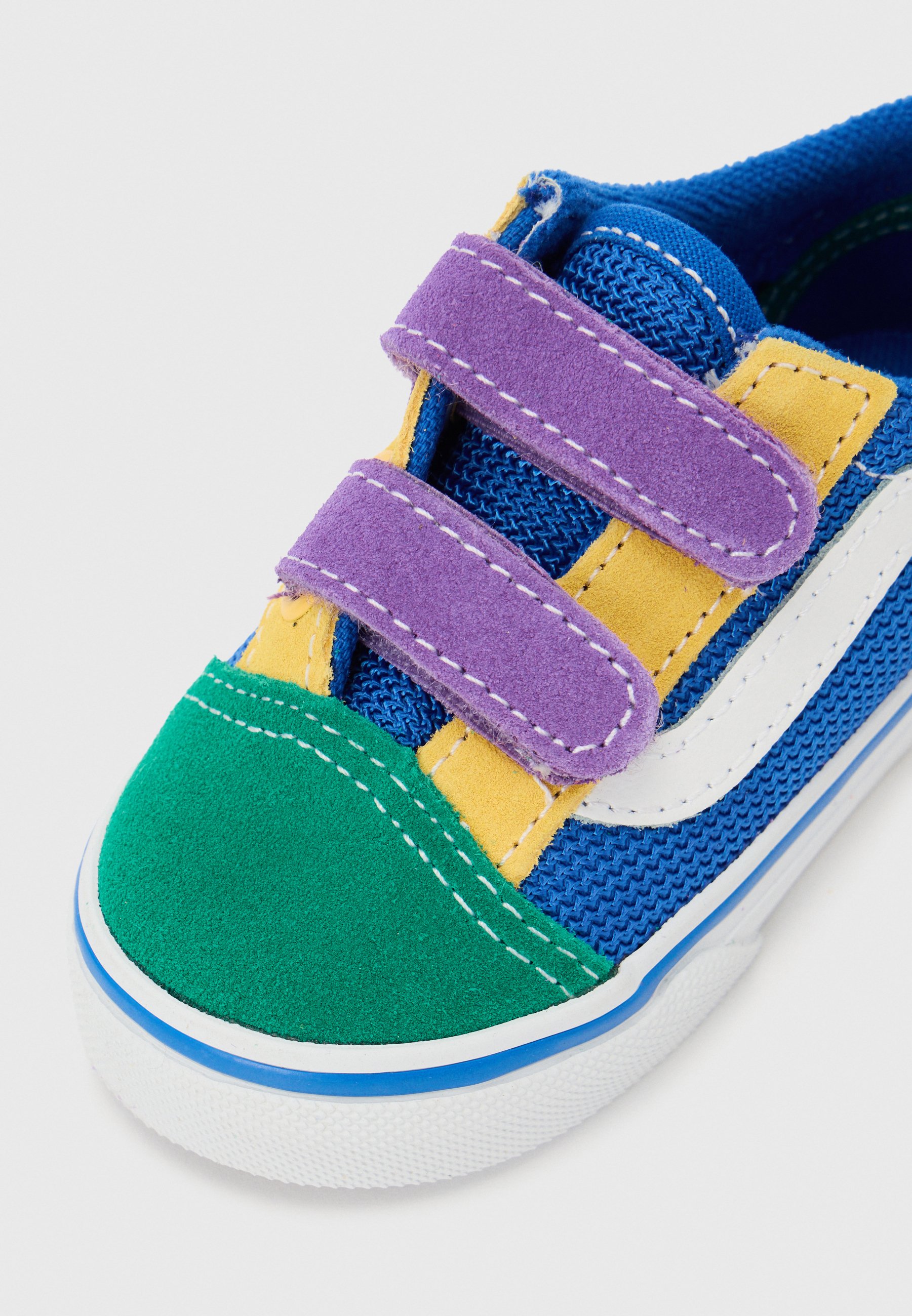 Vans OLD SKOOL UNISEX - Skate shoes - blue/multi-coloured/blue