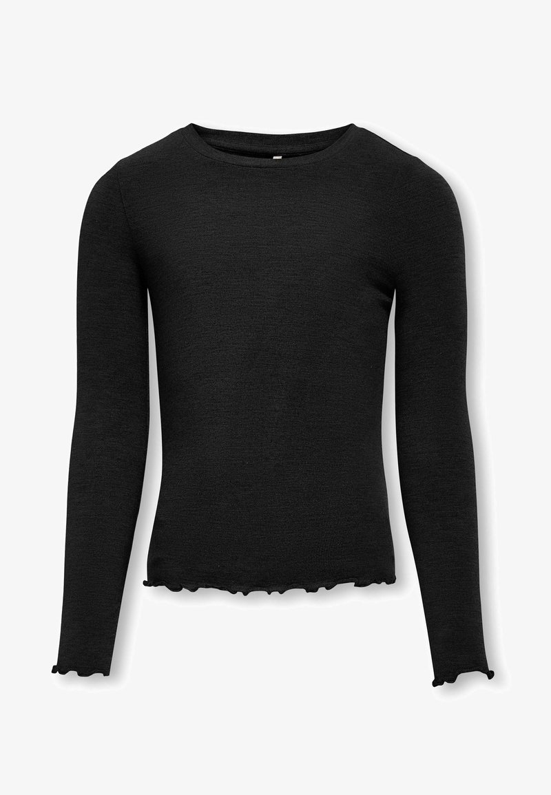 ONLY GIRLS KOGAMOUR  - Pikkade varrukatega topp - black
