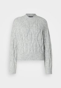 VMBAILY HIGHNECK  - Striktrøje - light grey melange