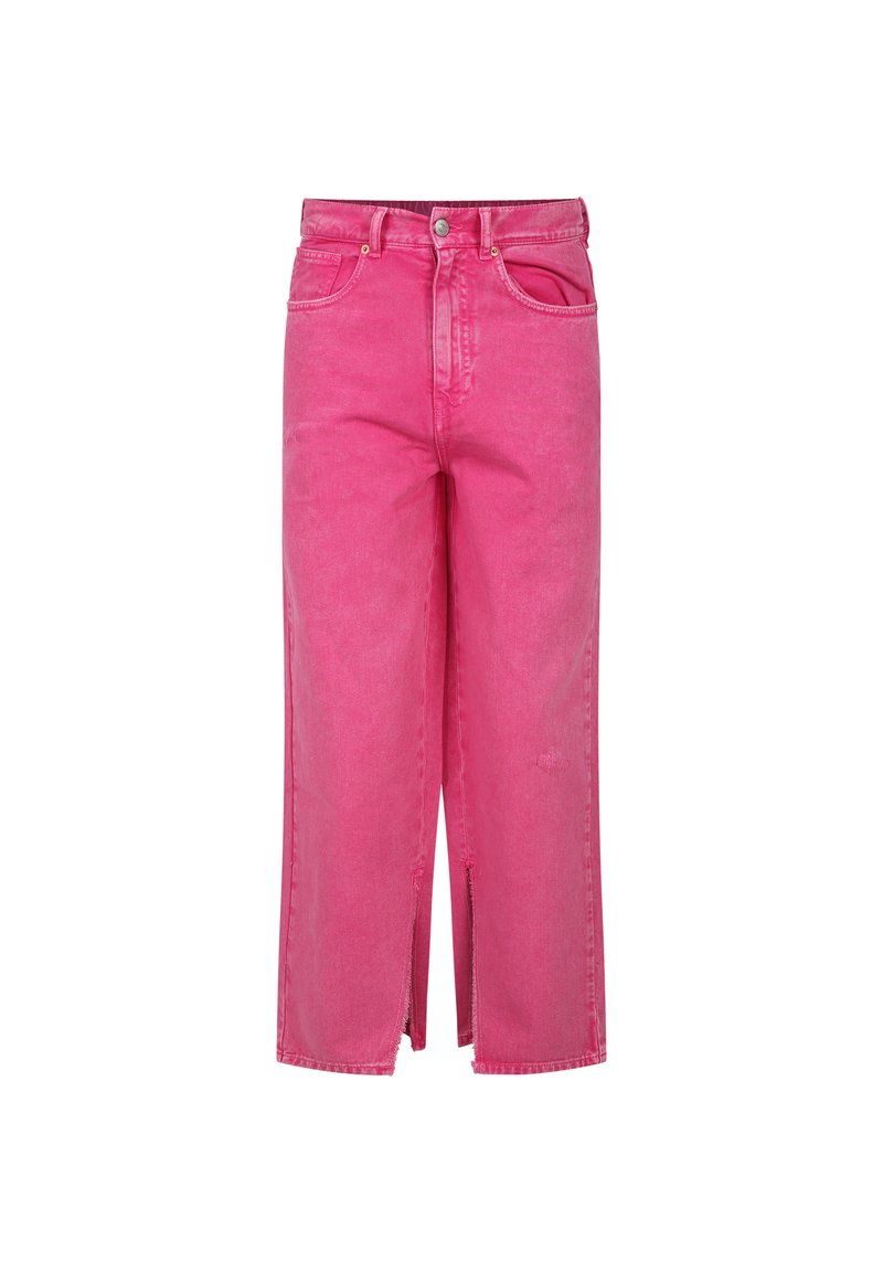 MM6 Maison Margiela Straight leg jeans donkerroze