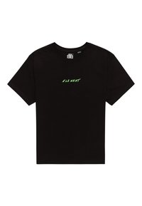 Element NOTHING WEIRD YOUTH - Triko s potiskem - black light green