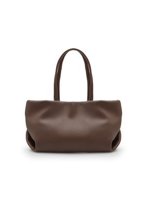 EFFETTO TRAPUNTATO - Borsa a mano - marrone