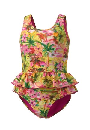 4Giveness, COSTUME INTERO NEONATA - Costume da bagno - pink/green/yellow
