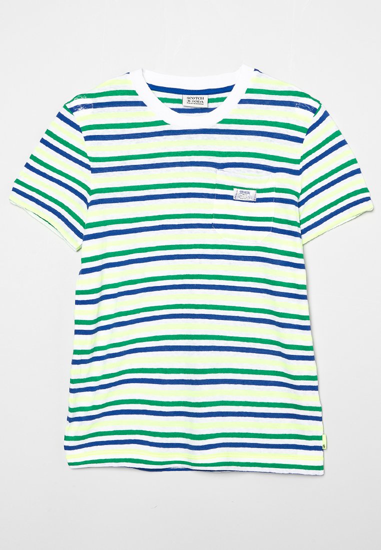 Scotch & Soda T-shirt print meerkleurig