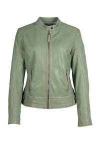 Giacca di pelle - mint