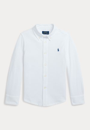 Polo Ralph Lauren, FEATHERWEIGHT COTTON MESH SHIRT 2-6Y - Chemise - white