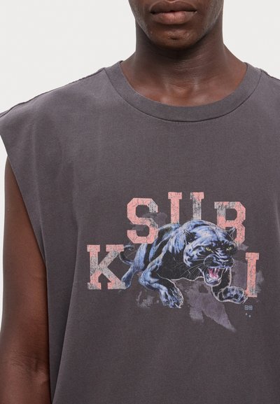Ksubi SLASH TEE - Débardeur - black