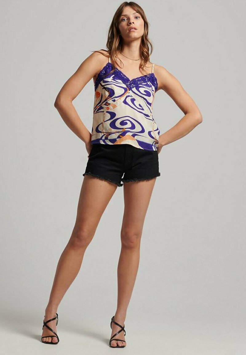 Superdry & Co Top lichtgeel