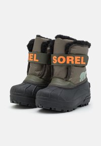 Sorel CHILDRENS UNISEX - Botas para la nieve - stone green/alpine tundra