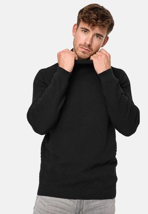 Strickpullover - black