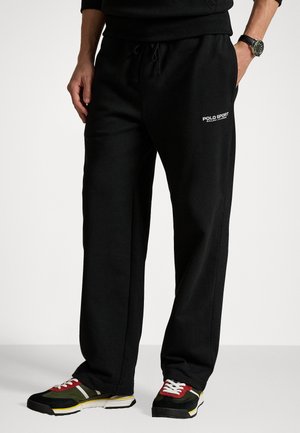 POLO SPORT RELAXED FIT FLEECE SWEATPANT - Pantalon de survêtement - black/white