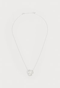 NURA WRAP NECKLACE ADJUSTABLE  - Nyaklánc - silver-coloured
