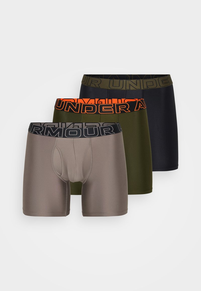 Under Armour PERFORMANCE 3 PACK - Trunks - taupe dusk/expedition green ...