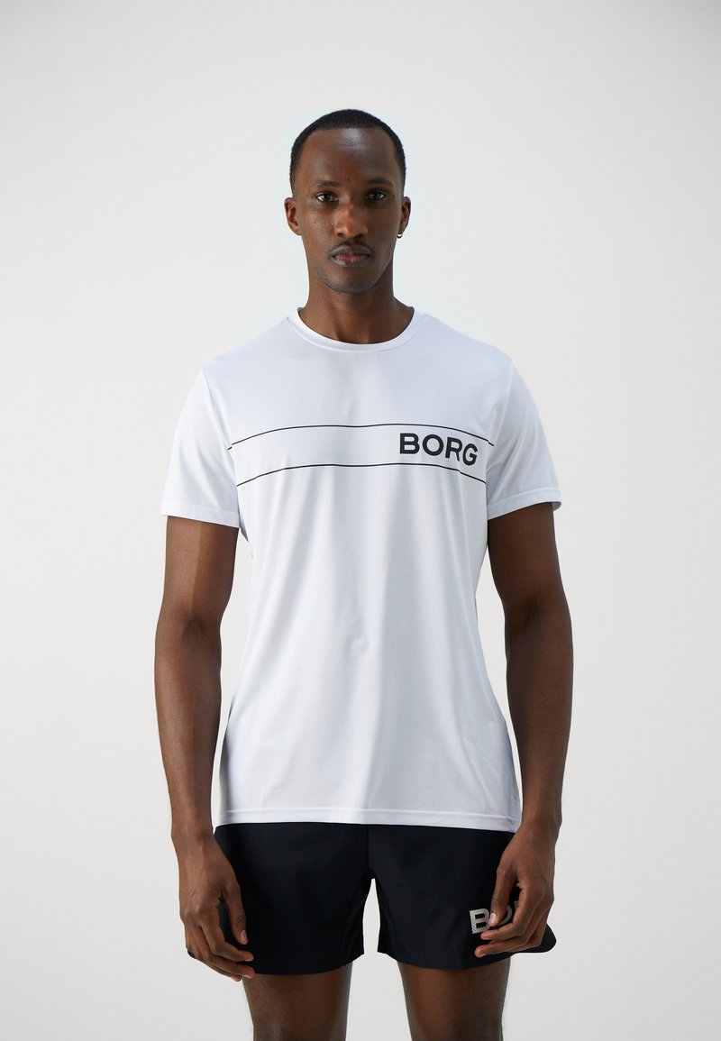 Björn Borg ACE CLASSIC TOTE - Sporttas - sycamore/crème