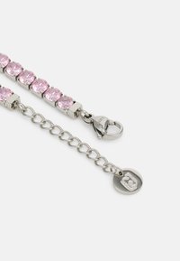LIU JO TENNIS BRACELET ESSENTIAL - Rokassprādze - silver-coloured/pink