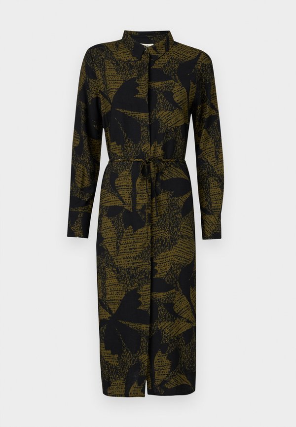 JDYLIZA SHIRT DRESS - Shirt dress - winter moss2