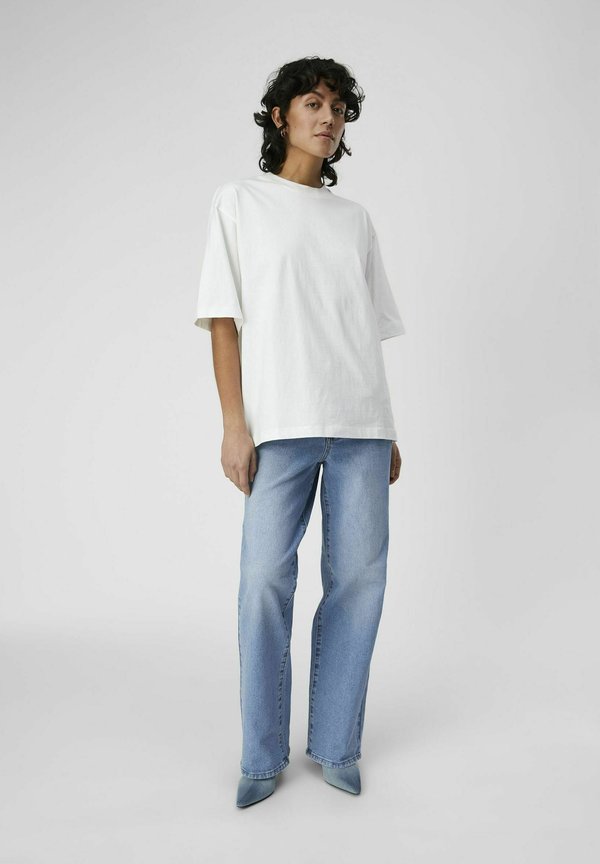 GIMA - Basic T-shirt - cloud dancer2