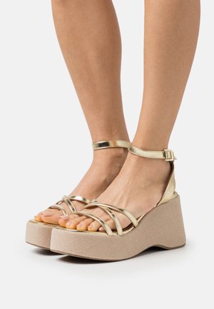 Call it Spring, Sandales à talons hauts - gold-coloured
