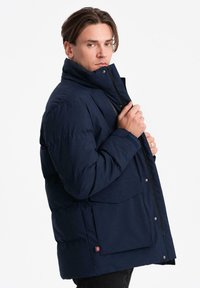 Ombre Wintermantel - navy