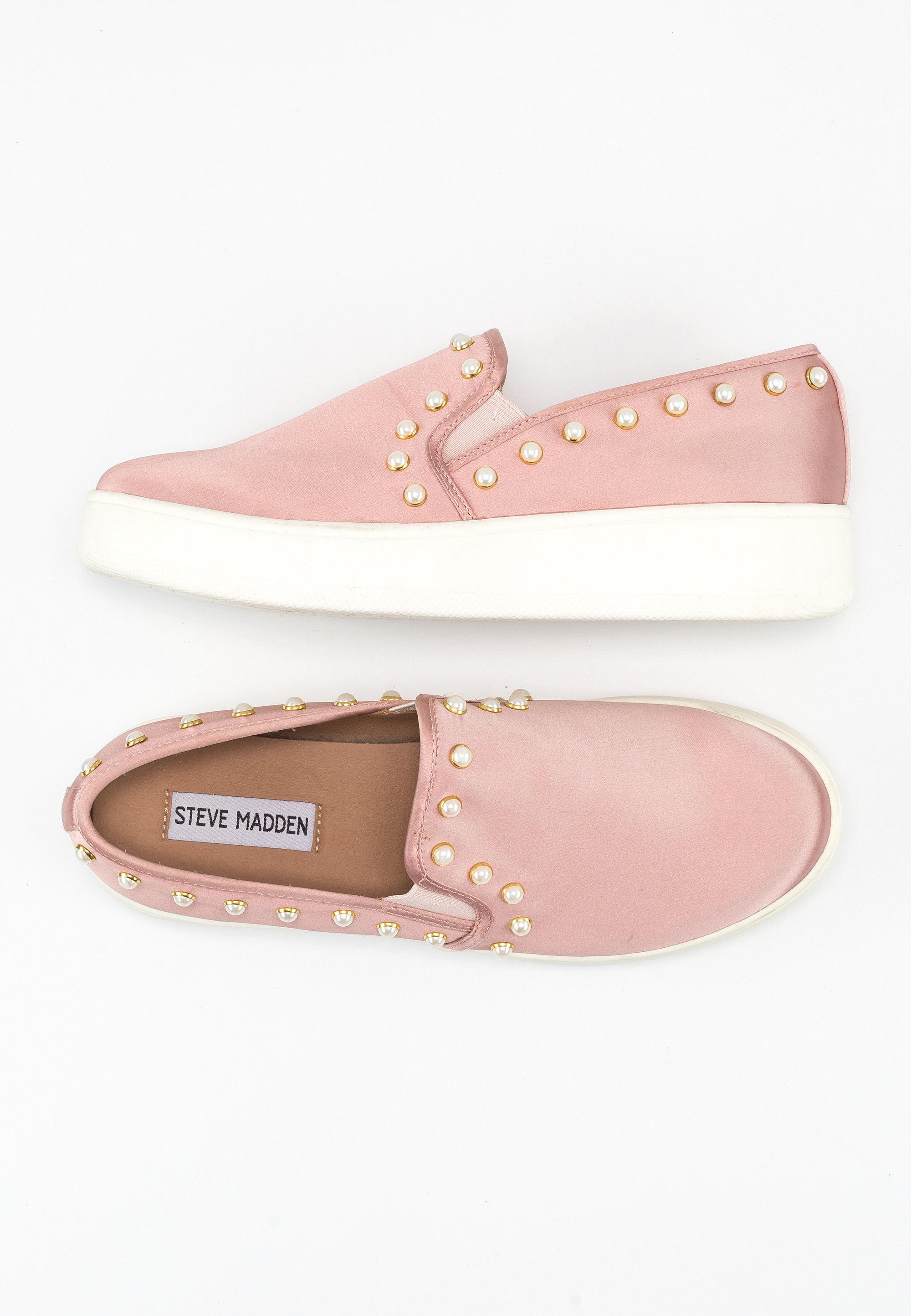 Steve Madden Slip-ons pink (Pre-owned) Zalando