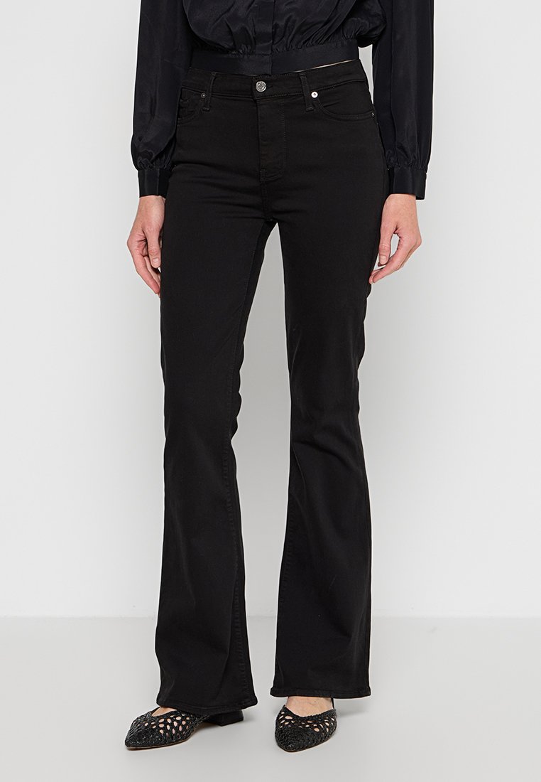 7 For All Mankind Flared Jeans zwart