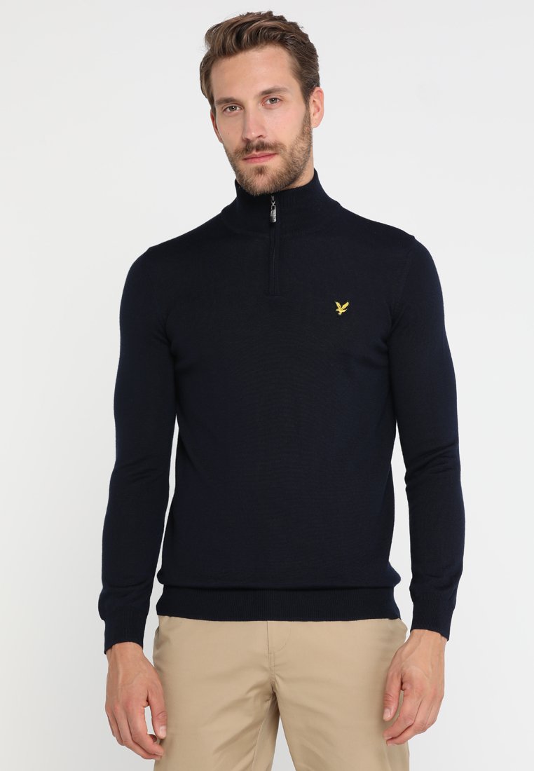 Lyle \u0026 Scott CORE ZIP - Jumper - navy 