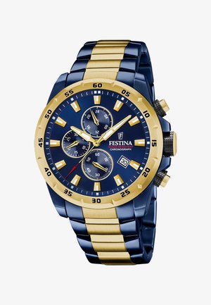 Chronograph watch - blue