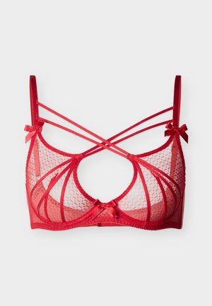 NICKI BRA - Grudnjak sa žicom - red