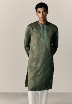 REGULAR FIT - KURTA - Hemd - green