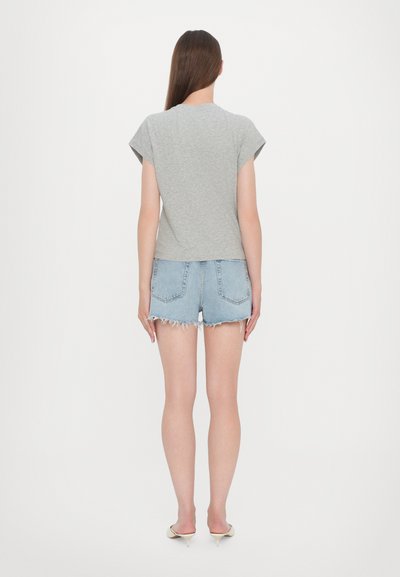 FRAME THE MUSCLE TEE - Lihtne T-särk - grey