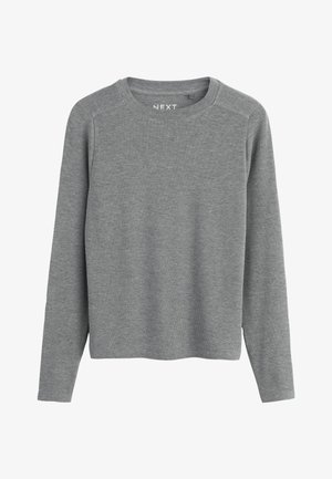 Next, REGULAR FIT-TOUCH - Top s dlouhým rukávem - grey