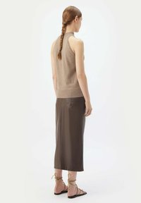 GOBI Cashmere TURTLENECK - Top - taupe