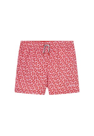 Badeshorts - cherry red