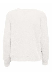 ONLY LELLA PIUMO - Cardigan - bianco