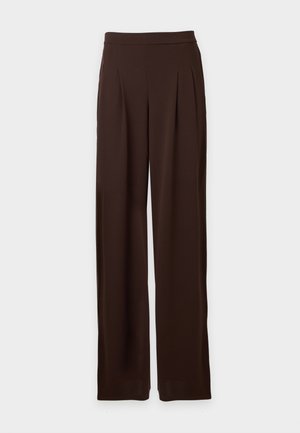 ONLY Tall, ONLBANG PLEAT WIDE PANT - Παντελόνι - coffee bean