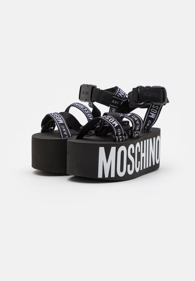 MOSCHINO Sandales à plateforme - nero