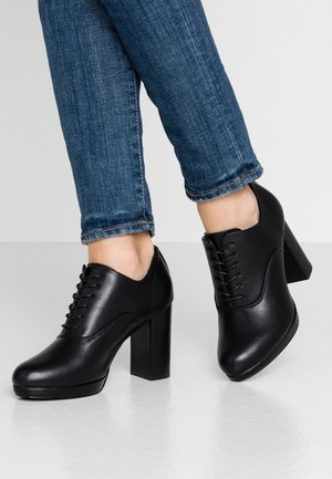 Anna Field, Bottines à talons hauts - black