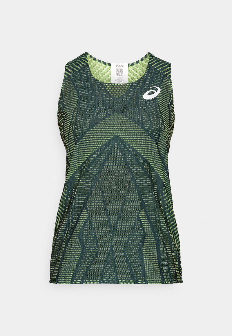 ASICS Sport T-shirt geel