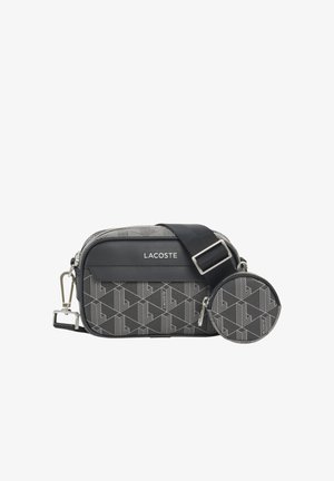 Lacoste, LACOSTE - - Cross body bag - mix mono noir gris-t
