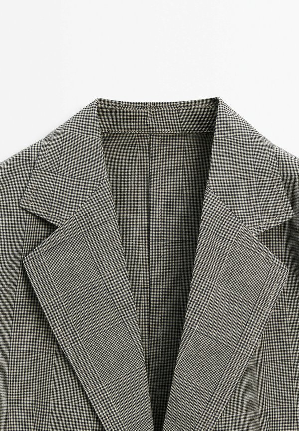 CHECK - Blazer - BEIGE4