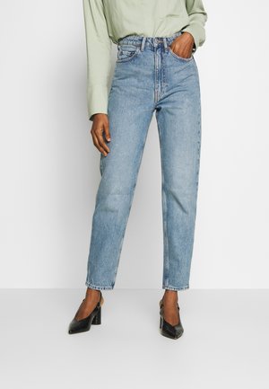 Tapered-Farkut - blue denim