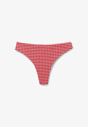 Tezenis, SUMMER VICHY BRAZILIAN - Bikini-Hose - red
