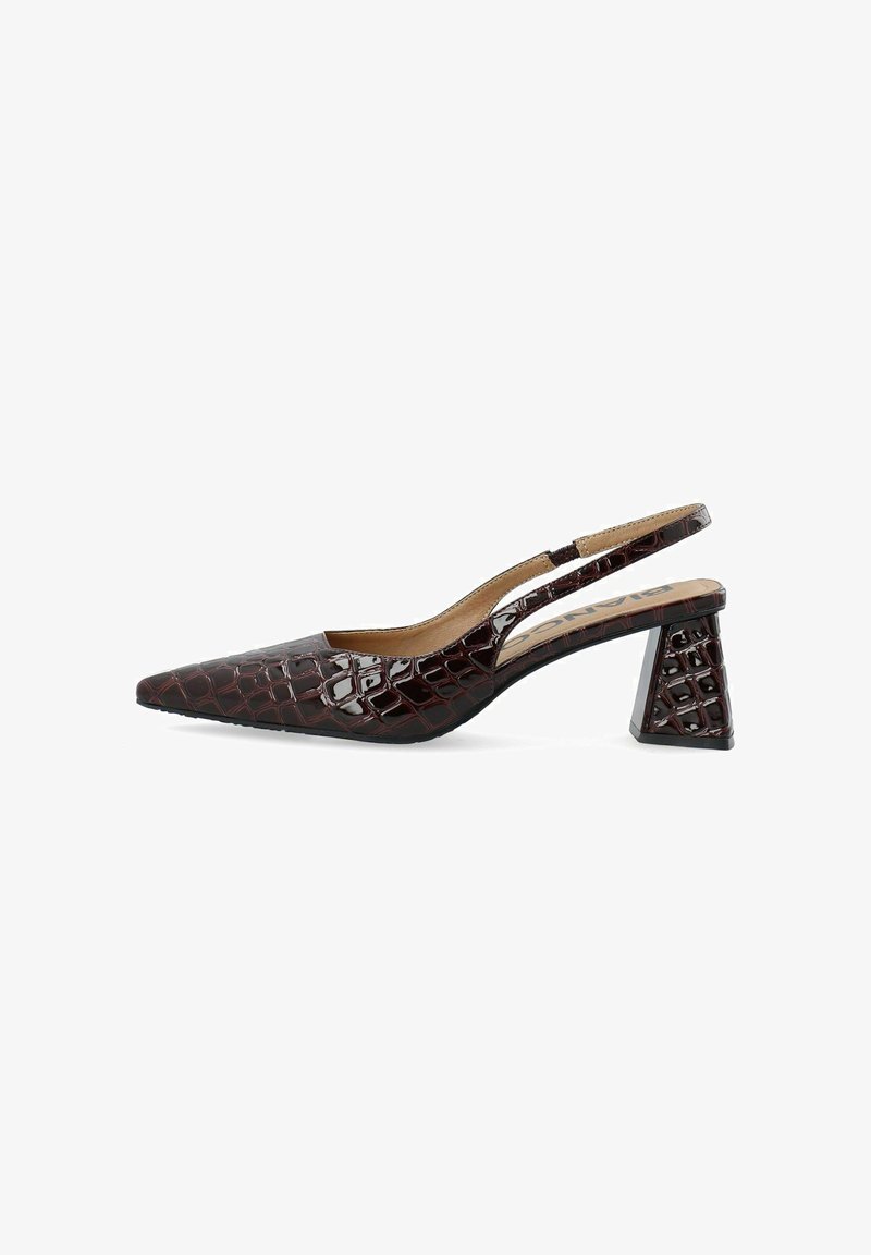Bianco AMARALYN - Pantofi clasici cu toc - burgundycrocopatent