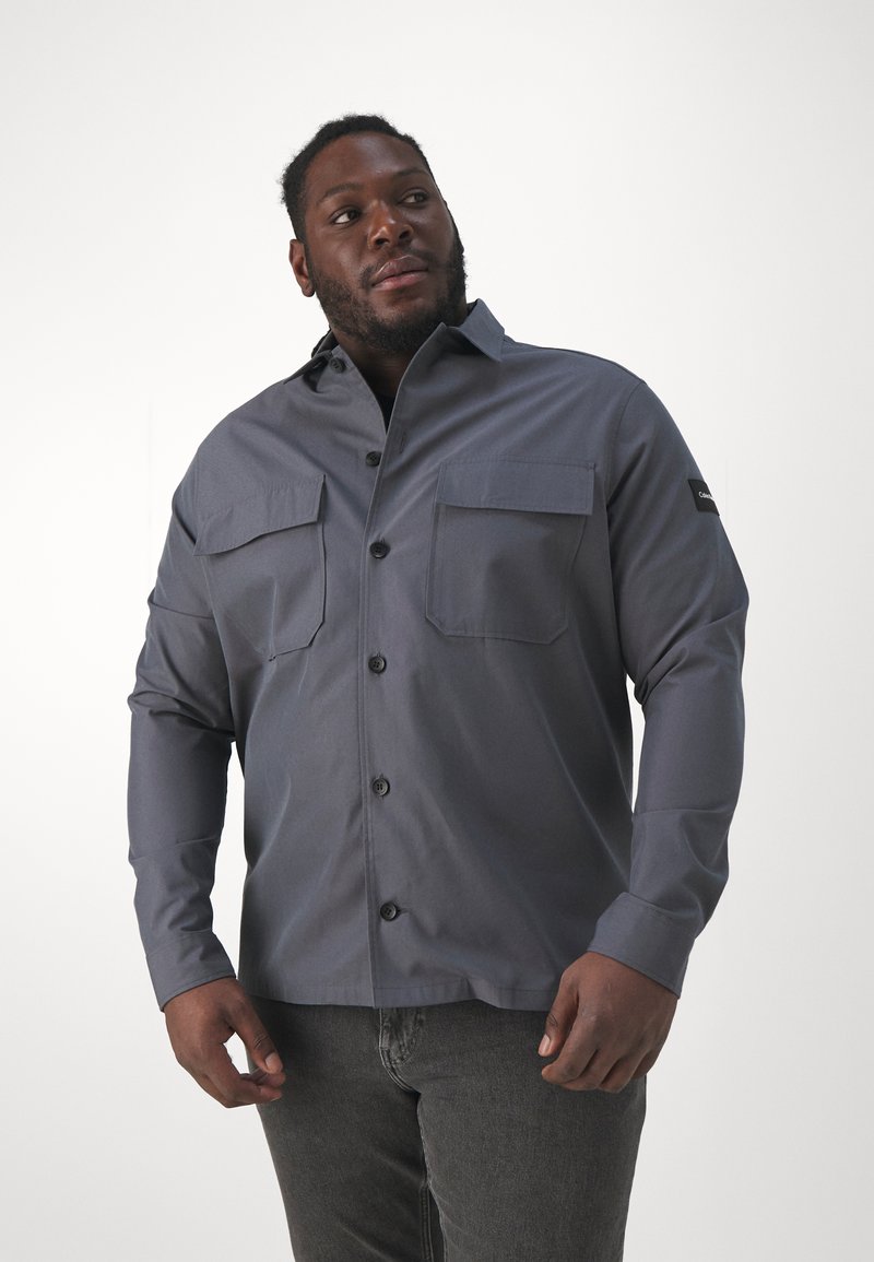 Calvin Klein OVERSHIRT Light jacket iron gate/grey Zalando.ie