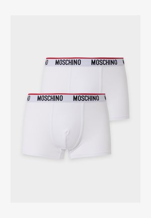 Moschino Underwear, CARRY OVER ESSENTIALS PARIGAMBA 2 PACK - Boxer shorts - WHITE