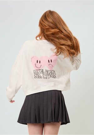 Sweatshirt - white